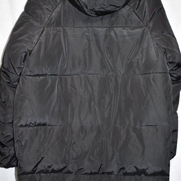 $200 Bagatelle Sport Hood Layered Puffer PARKA coat Water RESISTANT BLACK XL - Picture 10 of 10